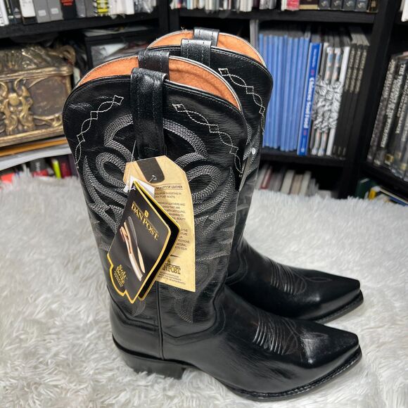 DAN POST 2140 MENS BOOTS MILWAUKEE WESTERN LEATHER BOOT - Picture 2 of 7